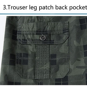 กางเกงขาสั้นชายหาดสีพื้นแบบลำลองกางเกงพิมพ์ลายสำหรับผู้ชายและผู้หญิง100% ผ้าโพลีเอสเตอร์ - Product Image 5