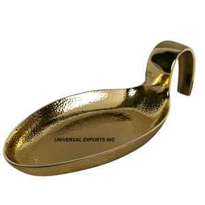 Bandeja de Chocolate Martillado de Metal Plato de Chocolate Decorativo Chapado en Plata Venta Caliente Nueva Bandeja de Chocolate Decorativa - Product Image 4