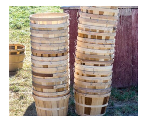 Paniers de crabe en bois respectueux de l'environnement Bacs de récolte en bois naturel robuste Vente en gros en provenance du Vietnam Fournisseur Paniers de crabe en bois - Product Image 3