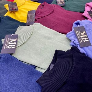 T-shirt à manches longues personnalisé pour homme, printemps et automne, ample, décontracté, col rond, en coton, tissu à l'intérieur d'un t-shirt de base pour leggings - Product Image 6