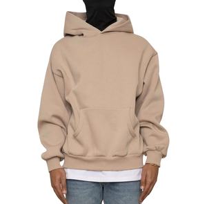 ระบายอากาศโลโก้ที่กําหนดเองคุณภาพสูงStreetwearผ้าฝ้าย 100% ขนแกะหนาเสื้อสวมหัวขนาดใหญ่Hoodiesผู้ชายสวมใส่ - Product Image 1