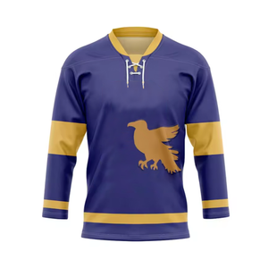 Camiseta de hockey sobre hielo de diseño personalizado de alta calidad, camisetas de hockey sobre hielo, ropa de hockey, uniforme de hockey sublimado personalizado, venta a granel - Product Image 3