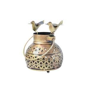 Bol porte-bougie vintage en laiton fait main avec support, bol décoratif en laiton pour la maison, salle de puja et centre de table - Product Image 6