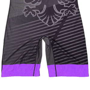 Combinaison de lutte personnalisée pour l'entraînement et la compétition, impression par sublimation, combinaison de lutte professionnelle pour les jeunes et les équipes - Product Image 3