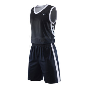Latest Design 100% Polyester Sublimation Basketball Uniforms OEM Wholesale Price Basketball Uniform - Product Image 1