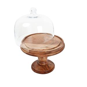 Base para Pastel de Madera de Mango para Panaderos Artesanos, Ofrece un Acabado Atractivo y un Excelente Manejo del Peso - Product Image 1