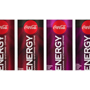 Boisson énergisante Coca-Cola, stimulant énergétique rafraîchissant au goût de cola avec caféine, vitamines B et taurine - Product Image 1