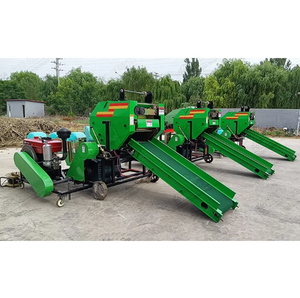 Mini-pressoir à balles automatique de grande taille pour ferme, pour balles carrées de laine de pin, paille, foin, ensilage, avec moteur, boîte de vitesses et composants principaux, état neuf - Product Image 3