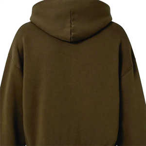 Nueva tendencia moda Super calidad Zip up sudaderas de invierno de gran tamaño pesado sudaderas con capucha algodón polar grueso cremallera Sudadera con capucha - Product Image 4