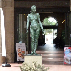 Escultura de Metal de Fábrica de Esculturas <span class=keywords><strong>Famosas</strong></span>, Escultura de Bronce de Tamaño Natural de Mujer Desnuda - Product Image 3