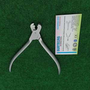 Surtechs 14.5 cm Pince d'orthodontie et de prothèse en acier inoxydable Source d'alimentation manuelle avec fermoir adhérent Caractéristique de flexion - Product Image 5