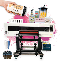 Suministro de fábrica A3 UV DTF Impresora Roll to Roll DTF UV Mobile Covers & Phone Case Printing Machine 1 año de garantía