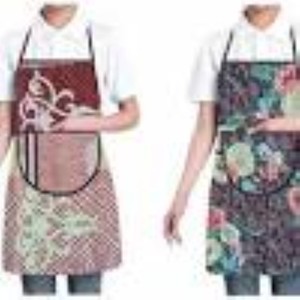 Juego de delantal de algodón de color sólido para niños con gorro de chef y manopla para horno con manga personalizada, utensilios de cocina con bolsillos en la cintura - Product Image 6