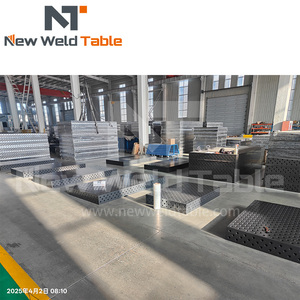 โต๊ะเชื่อมระบบหนีบเหล็กหล่อสีเทา3D เหล็ก D28/D16พร้อมอุปกรณ์เชื่อม - Product Image 6