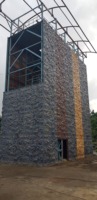 Muro de Escalada de FRP para Exteriores con Paneles Multicolores para Parques Infantiles Públicos, Uso para Adultos