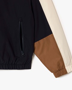 Premium Quality Wholesale Canvas Lining Windbreaker <b>Jacket</b> <b>Men</b> Breathable Color Block Quick Dry Plus Size Windproof Hooded - Product Image 6