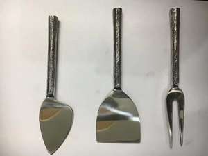 Joy ชุดเครื่องใช้บนโต๊ะอาหารชุดเครื่องใช้บนโต๊ะอาหารด้ามจับอะคริลิคทำด้วยมือชุดช้อนส้อมมีดสแตนเลส - Product Image 2