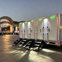 Toilettes scellées écologiques pour les activités de plein air en milieu rural et les points de service temporaires, toilettes mobiles
