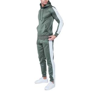 Nuevo estilo, chándal ajustado para hombre, chándales lisos de algodón 100%, ropa de entrenamiento para correr, suéter de último diseño, chándales informales para hombre - Product Image 5