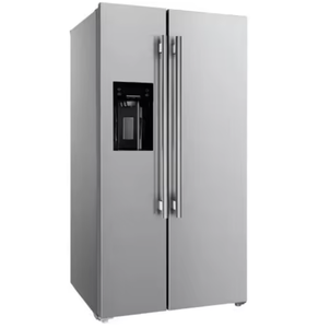 High-Stainless Steel Air-Cooled Frost-Free <b>Refrigerator</b>-Energy-Efficient Electric Portable Double for Hotels US - Product Image 1