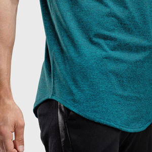 เสื้อยืดผู้ชายผ้าแคนวาสพิมพ์ลายดิจิตอล 100% คอตตอน ทรงปกติ กันยับ คุณภาพสูง สีสันตามสั่ง พร้อมโลโก้  ขายส่งแบบใหม่ - Product Image 3