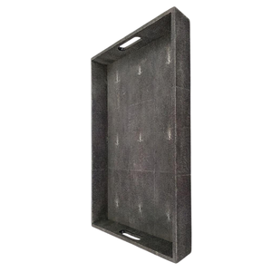 Customized 0.525x0.33x0.065 Faux shagreen Tea <b>Trays</b> from Viet Nam Manufacturer - Product Image 4