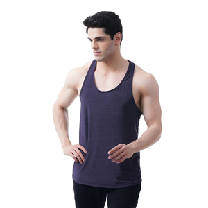 Custom Men's Tank Top Breathable Cotton Stringer Gym <b>Vest</b> Fitness Singlet Casual Workout Muscle <b>Bodybuilding</b> Plus Size OEM - Product Image 1