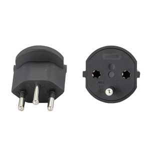 Adaptador de Viaje Convertible HD-153 de la UE a Suiza con Cable de Tierra para Viajes Internacionales - Product Image 1