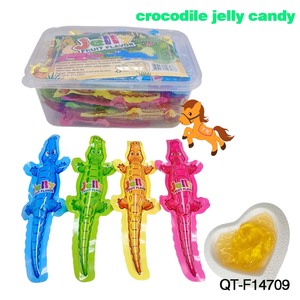 <span class=keywords><strong>Bonbons</strong></span> Gélifiés Crocodile Multicolores Certifiés Halal, Vente Chaude, Personnalisation OEM, Importateurs, Grossistes, Marque YK Personnalisée - Product Image 1