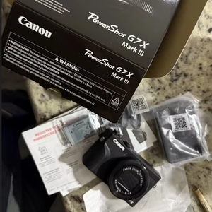 Cámara Digital Canon-G7x Mark III LISTA PARA USAR, Fotografía Profesional, Definición 4K para G7X3 - Product Image 1