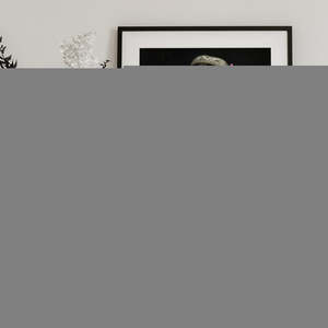 Motif de portrait de style design moderne 'Veuillez partir avant neuf heures' - Product Image 6