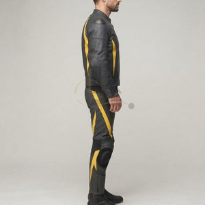 Combinaison de moto robuste pour la course, vêtements de moto durables, équipement d'extérieur, conception personnalisée, imperméable, coupe-vent, polyester/nylon pour adultes - Product Image 5