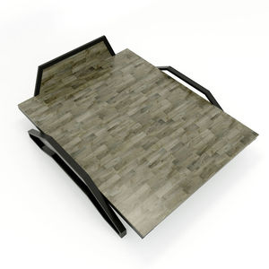 เตียงนอนแบบ Tankbed รุ่น Ging Ng Lp Rp Khung St ทำจากไม้เคลือบเงา ดีไซน์สไตล์อินดัสเทรียล - Product Image 4