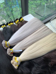 Cabello Humano Virgen Vietnamita Natural de Primera Calidad, 20 kg a Granel, Color Claro, Textura Lisa, Diseño Libre, Envío Rápido - Product Image 3