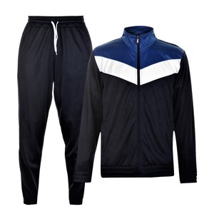Boys Clothes Solid Color Block Kid Boys' Clothing Sets Stand Collar Half-Zip Sweatsuit 2pcs Outfits with Pocket 6-12y - Product Image 1