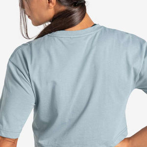 Camisetas cortas de verano para mujer de hecho profesional 100% algodón transpirable antiarrugas ropa informal de secado rápido 2024 - Product Image 6
