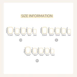 Lot de 10 faux ongles carrés en ABS, style French Press, avec clous, pour doigts, de luxe, réutilisables, effet gelée, design personnalisé, échantillons gratuits, marque propre - Product Image 6