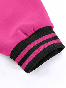 Chaqueta universitaria de lana de invierno 100% personalizada al por mayor para hombre, chaqueta universitaria de talla grande de baloncesto para hombre - Product Image 3