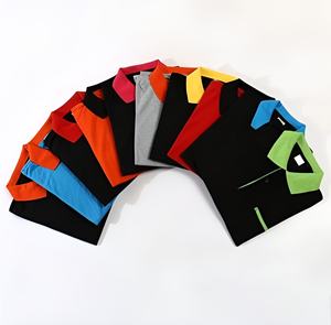 Camiseta de manga corta con patrón sólido para hombre, 100% algodón, tejido de punto ecológico, logotipo bordado personalizado - Product Image 2