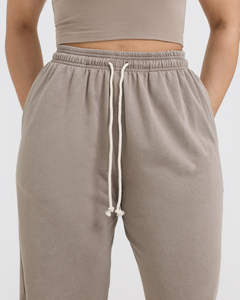 Pantalons de survêtement larges en molleton doux pour femmes, taille plus, sur mesure, tissu en molleton, pantalons de survêtement pour femmes, pantalons et pantalons de survêtement pour femmes - Product Image 2