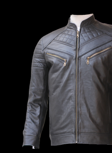 Vêtements pour hommes Veste en cuir à manches longues Produit très vendu Meilleure veste en cuir d'hiver pour hommes - Product Image 6