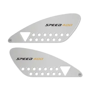 Protezioni Laterali 3D Personalizzate Impermeabili per Serbatoio, Compatibili con Triumph Speed 400, Adesivi Moto Tipo Logo per Decorazione - Product Image 2