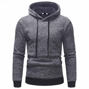 Sudaderas con capucha informales personalizadas de alta calidad para hombre, peso ligero básico, mezcla de algodón, servicio OEM, Color personalizado, nuevo invierno teñido liso - Product Image 4