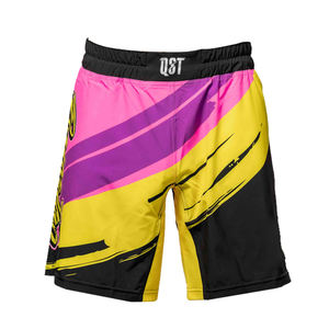 Short de combat personnalisable MMA Kimono Jiu Jitsu confortable et extensible dans les deux sens Logo court Muay Thai de marque pour vêtements d'arts martiaux - Product Image 5