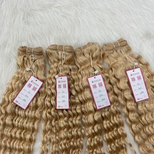 Holesale-extensiones de cabello 613 virgen, 613 Honey Londe razilian Uman Hair Extension, irgin Mink 613 Blonde - Product Image 4