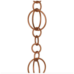 Custom Size Decorative Copper Stainless Steel Rain Chain LED Lights Manufactured Exported Outdoor <b>Garden</b> Use <b>Wall</b>-Fixed New - Product Image 1