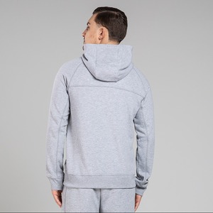 Sweat à capuche respirant 100% coton confortable direct d'usine pour hommes dernière conception élégante col à capuche motif solide pour l'hiver - Product Image 4