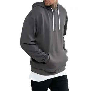 Vente en gros de tissus 50/50 polyester et coton pour hommes sweats à capuche pour hommes et femmes