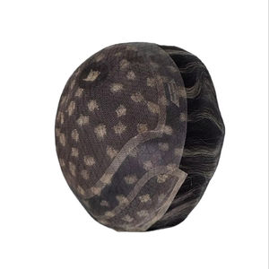 Perruque et toupet 100% cheveux humains, cheveux vierges chinois Remy, prothèse Taz Hair BD Lace Front Water Wave - Product Image 2