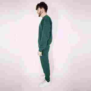 ชุดวอร์มแฟชั่นสำหรับผู้ชายชุดออกกำลังกายสีปะติด - Product Image 3